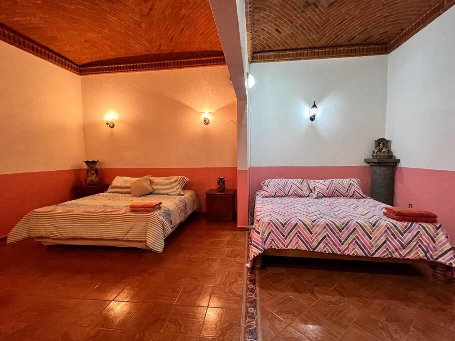 Olivos Habitacion Cuadruple Tequisquiapan Exterior foto